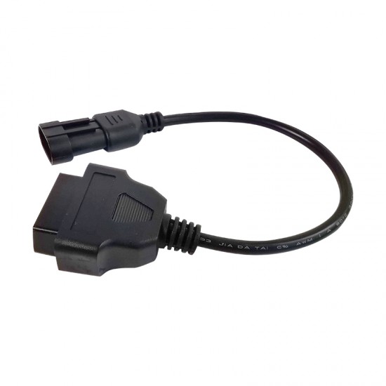 Motorcycle Motobike for Cfmoto 3pin to OBD2 16pin Convert Adapter 