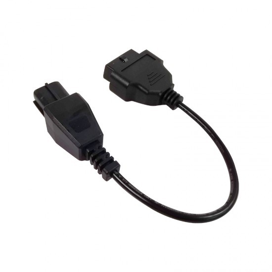 Motorcycle Motobike for Husqvarna 6pin to 16pin OBD2 adapter