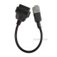 Motorcycle Motobike for Bombardier BRP 6pin to OBD2 16pin female Diagnostic Adapter Cable for MOTO ATV UTV Motorcycles