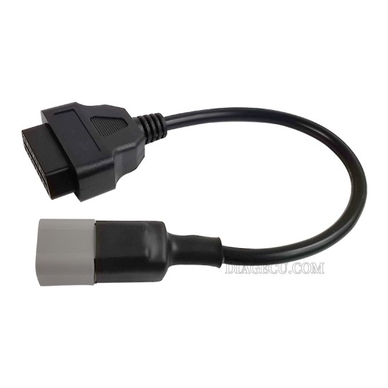 Motorcycle Motobike for Bombardier BRP 6pin to OBD2 16pin female Diagnostic Adapter Cable for MOTO ATV UTV Motorcycles