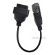 Motorboat Motorbike for Yamaha 3pin OBD2 16pin Connector 