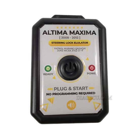 Nissan Altima Maxima 2008-2012 Steering Lock Emulator Simulator No Programming Required start with sound