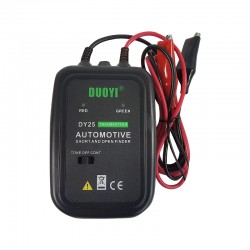 DUOYI DY25 Automotive Short Open Circuit Finder Tester Car Trucks Cable Tracker Car Circuit Scanner Open Short DC Circuit Tester