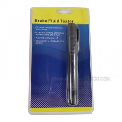 Brake Fluid Tester Pen with 5 LED Indicator Dots Automatic Brake Diagnostic Testing Tool Brake Fluid Oil Tester Digital Auto Testing Tool