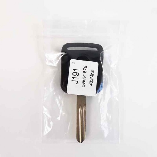 Nissan 2 Button Remote Key 5WK4 876/818 433MHz ID46 for Nissan Elgrand X-TRAIL Qashqai Navara Micra Note NV200