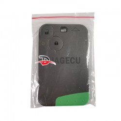 Renault Laguna Smart Card 2 Button 433MHz ID46 PCF7947 with Insert Small key blade (without logo)