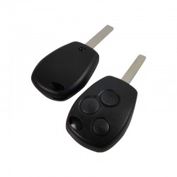 Renault 3 buttons Remote Key with VA2 blade 433MHz PCF7946 ID46 Chip for Renault Duster Modus Clio 3 Twingo DACIA Logan Sandero Kangoo