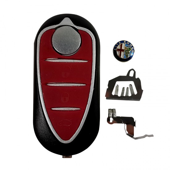 Alfa Romeo 3 button folding remote key shell