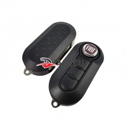 Fiat 3 button folding remote key 433MHZ ID46 PCF7946 M system for Marelli