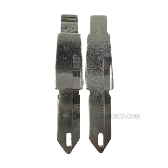 Peugeot 206 207 Citroen Renault NE72 Uncut Blank Flip Remote Key Blade #53 for keydiy KD xhorse VVDI JMD Key Blanks 