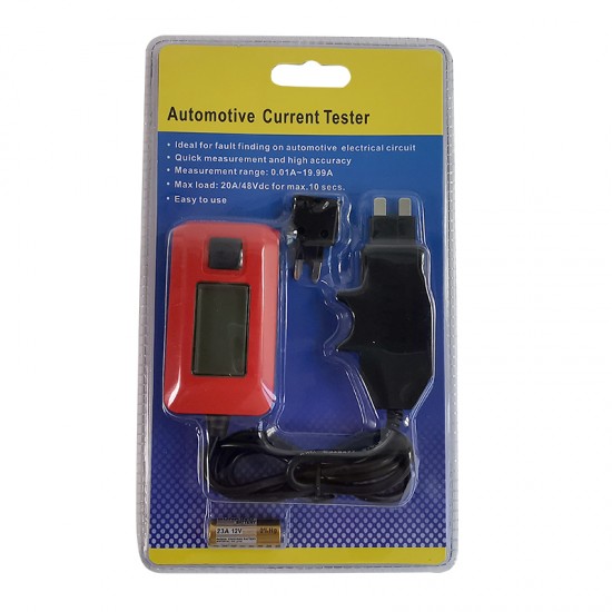 Auto Current Tester 12V AE150 Multimeter Lamp Car Repair tool By Fuse Diagnostic Tool 12V 23A Measurement range 0.01A-19.99A