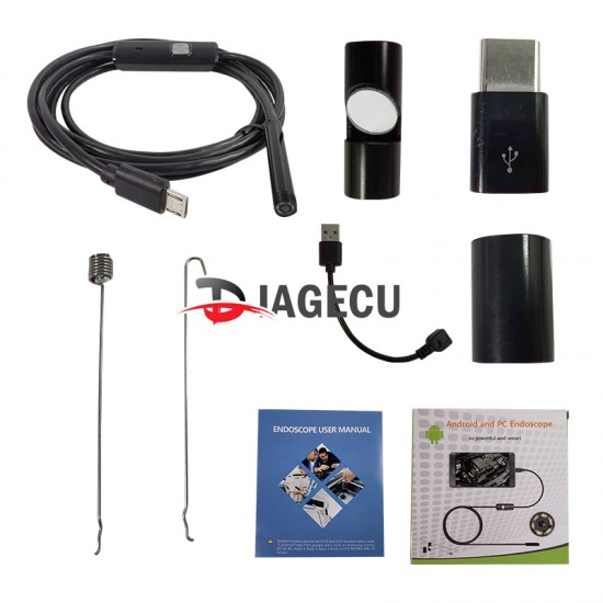 Android and PC Endoscope 5.5mm 2m (soft cable)