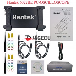 Hantek 6022BE PC-OSCILLOSCOPE 6022be Laptop PC USB Digital Oscilloscope Handheld Storage 2 Channels 20MHZ