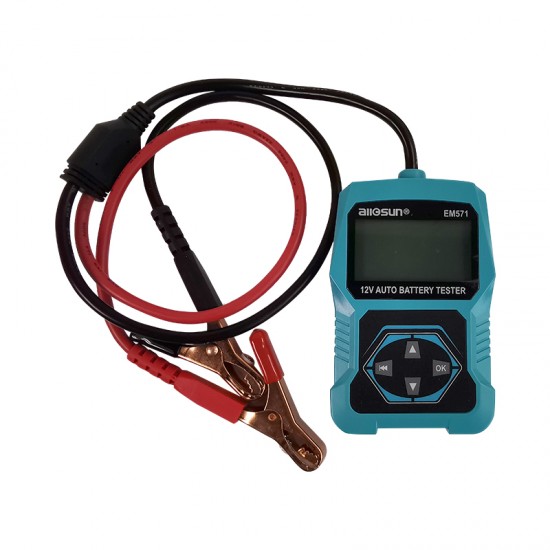 ALLOSUN EM571 3in1 12v Automotive Battery Tester Multifunction Check Meter Digital Analyzer