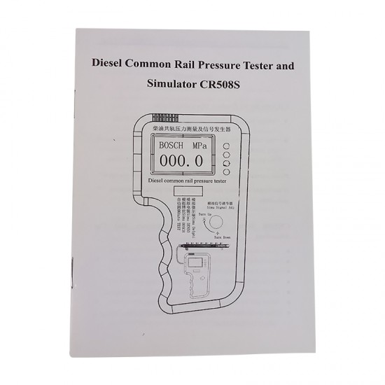 Kawish CR508S Digital Common Rail Pressure Tester and Simulator for High Pump Engine diagnostic tool