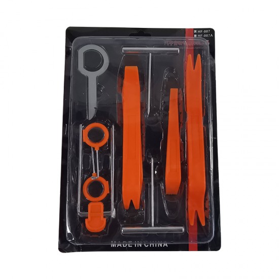 Universal Car Radio Door Clip Panel Trim Dash Audio Removal Open Installer Pry Tool 12pcs/set