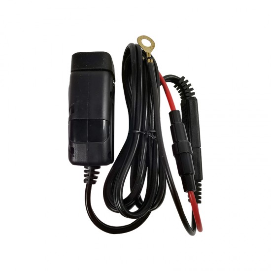 Motorcycle dual USB Charger QC3.0 Handlebar Fast Charging Waterproof 12V Socket Adapter With Voltmeter