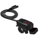 Motorcycle dual USB Type C PD & Quick Charge 3.0 Motorcycle USB Charger with Voltmeter & ON/Off Switch