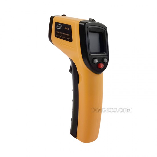 GM320 Infrared Thermometer Digital Pyrometer Non-Contact Laser -50~400 ℃ IR Laser Temp Meter Industrial Pyrometer Point Gun