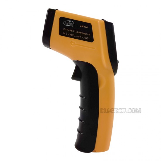 GM320 Infrared Thermometer Digital Pyrometer Non-Contact Laser -50~400 ℃ IR Laser Temp Meter Industrial Pyrometer Point Gun