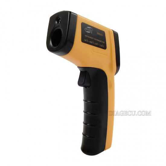 GM320 Infrared Thermometer Digital Pyrometer Non-Contact Laser -50~400 ℃ IR Laser Temp Meter Industrial Pyrometer Point Gun